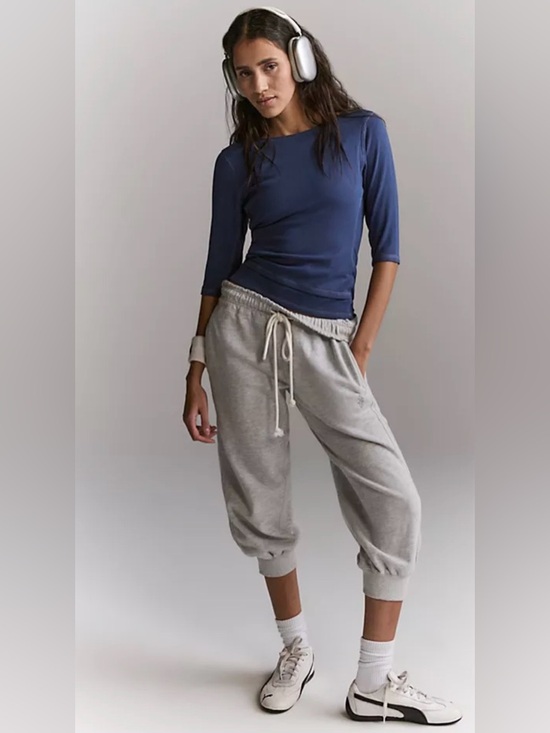 Free People Tops - NWT FREE PEOPLE MOVEMENT SASHAY LAYER TOP BLUE INDIGO
